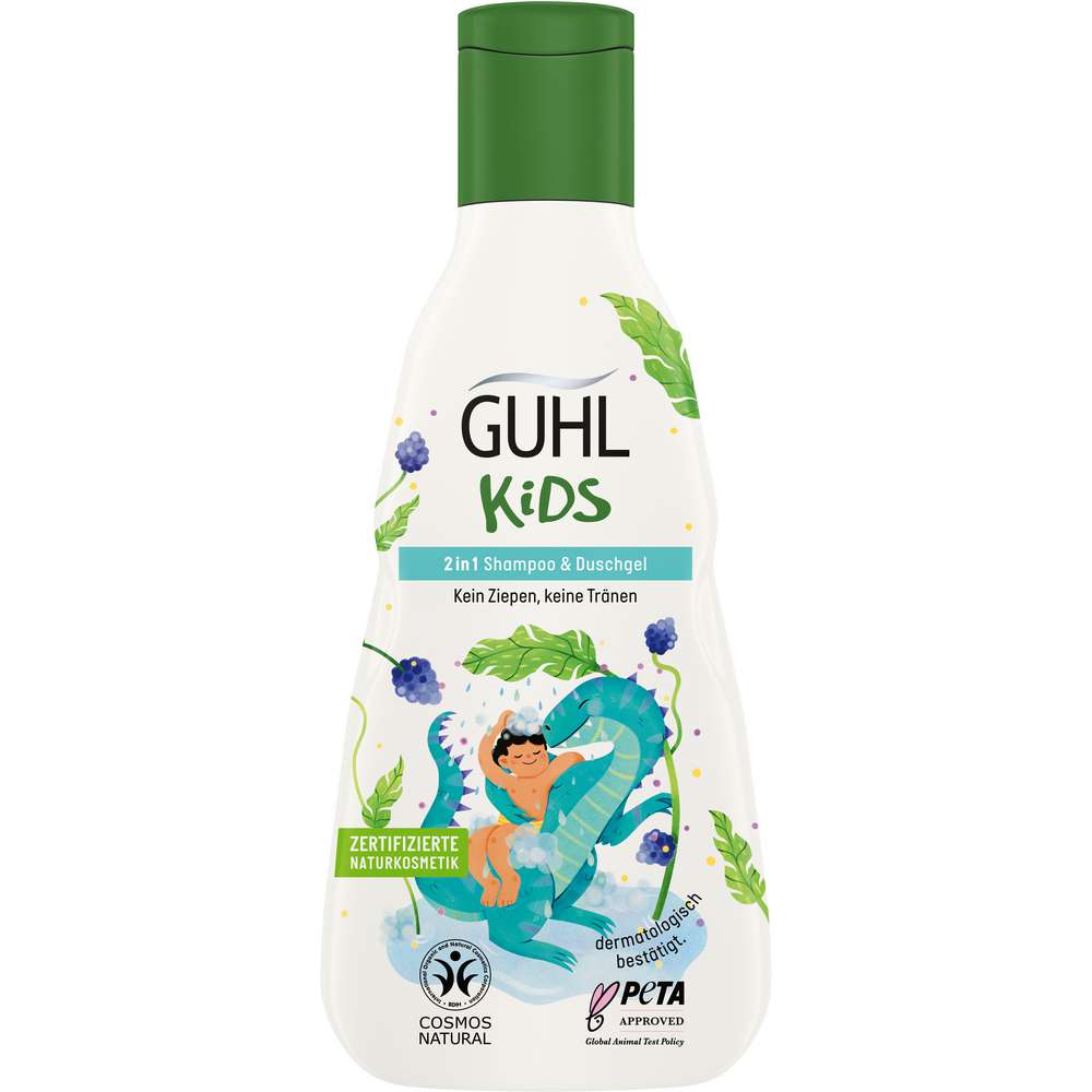 Produktabbildung Guhl Shampoo & Duschgel 2in1, Brombeere