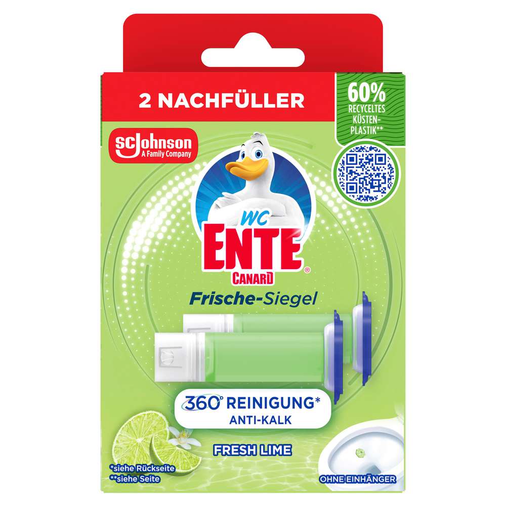Produktabbildung WC Ente Frische-Siegel, Limone, Nachfüller