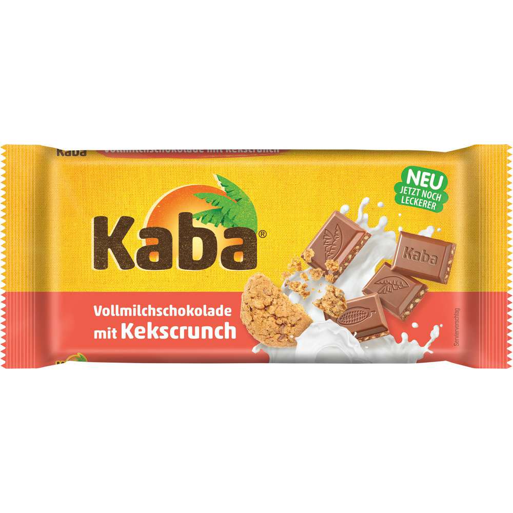Produktabbildung Kaba Tafelschokolade, Vollmilch mit Kekscrunch