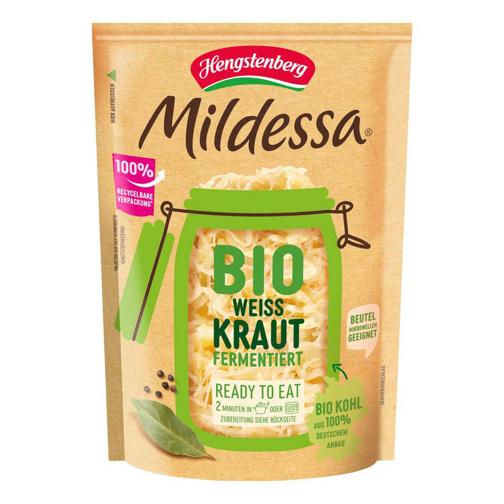 Produktabbildung Mildessa Bio Weißkraut