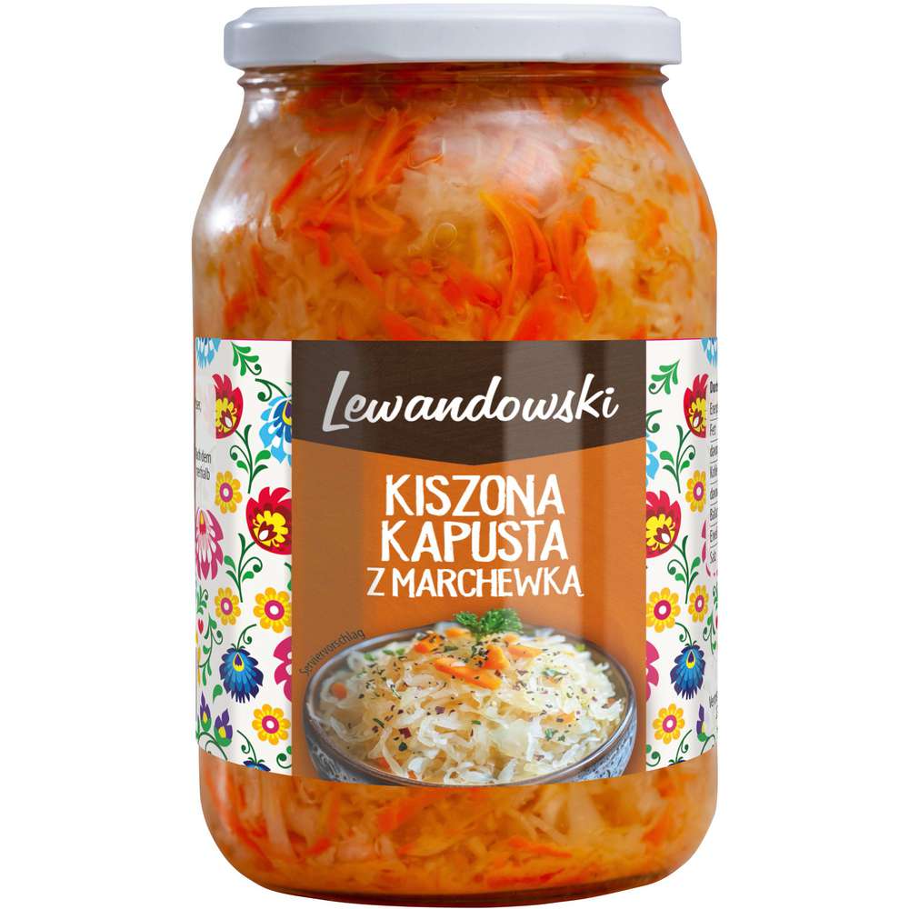 Produktabbildung Lewandowski Sauerkraut mit Karotten