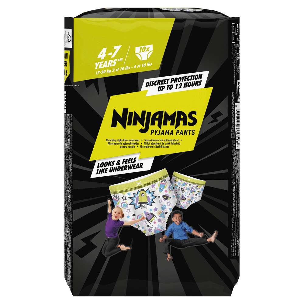 Produktabbildung Pampers Ninjamas Pants für Jungs 4-7 Jahre