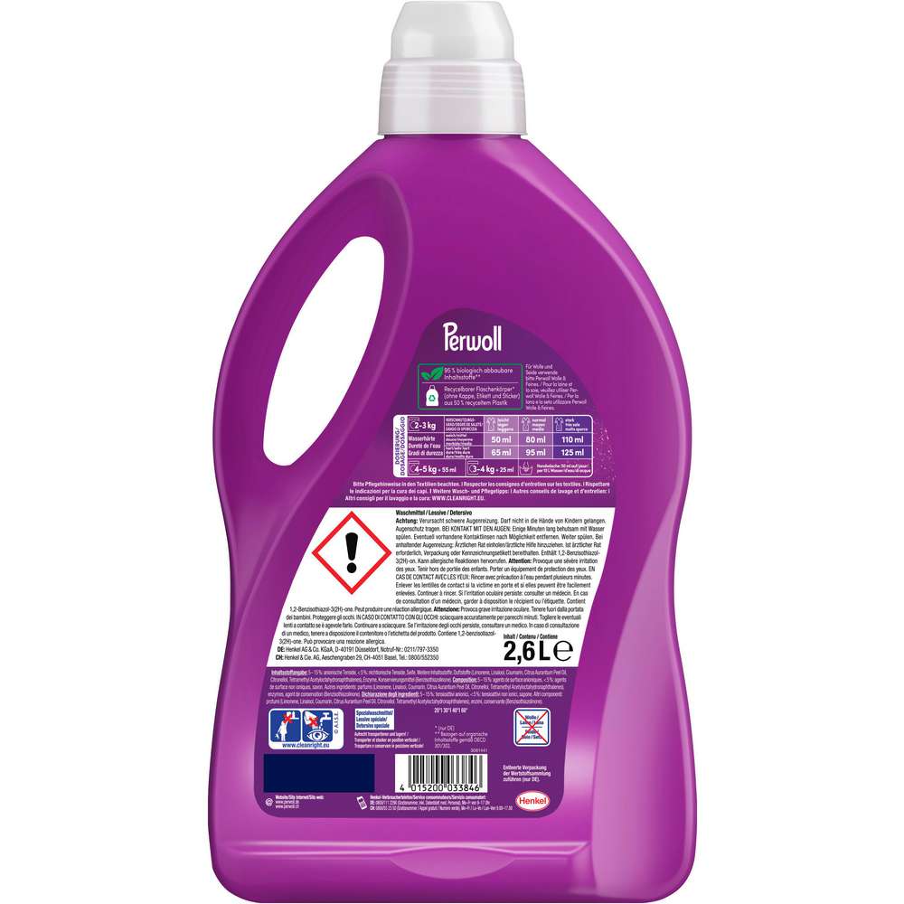 Produktabbildung Perwoll Color-Waschmittel, flüssig, Renew Blütenrausch