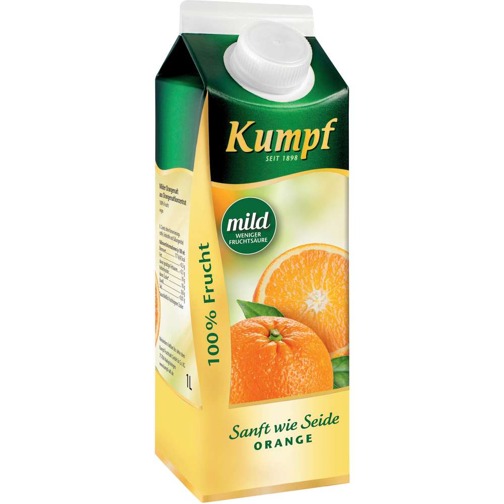 Produktabbildung Kumpf Orangensaft Sanft wie Seide