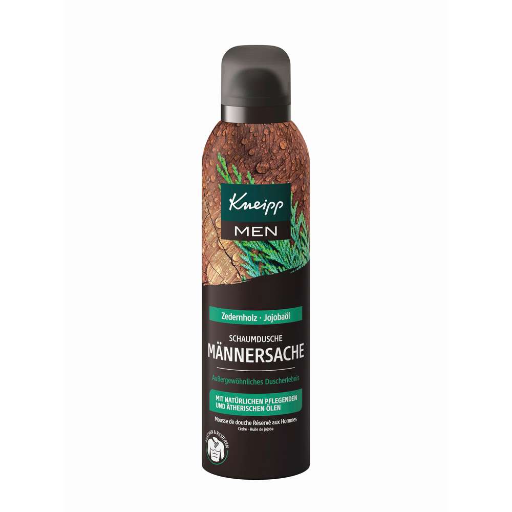 Produktabbildung Kneipp Schaumdusche Männersache, Zedernholz-Jojobaöl