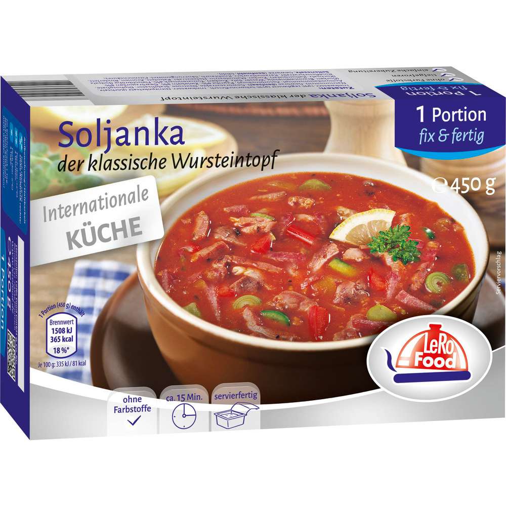 Produktabbildung Lero Food Soljanka
