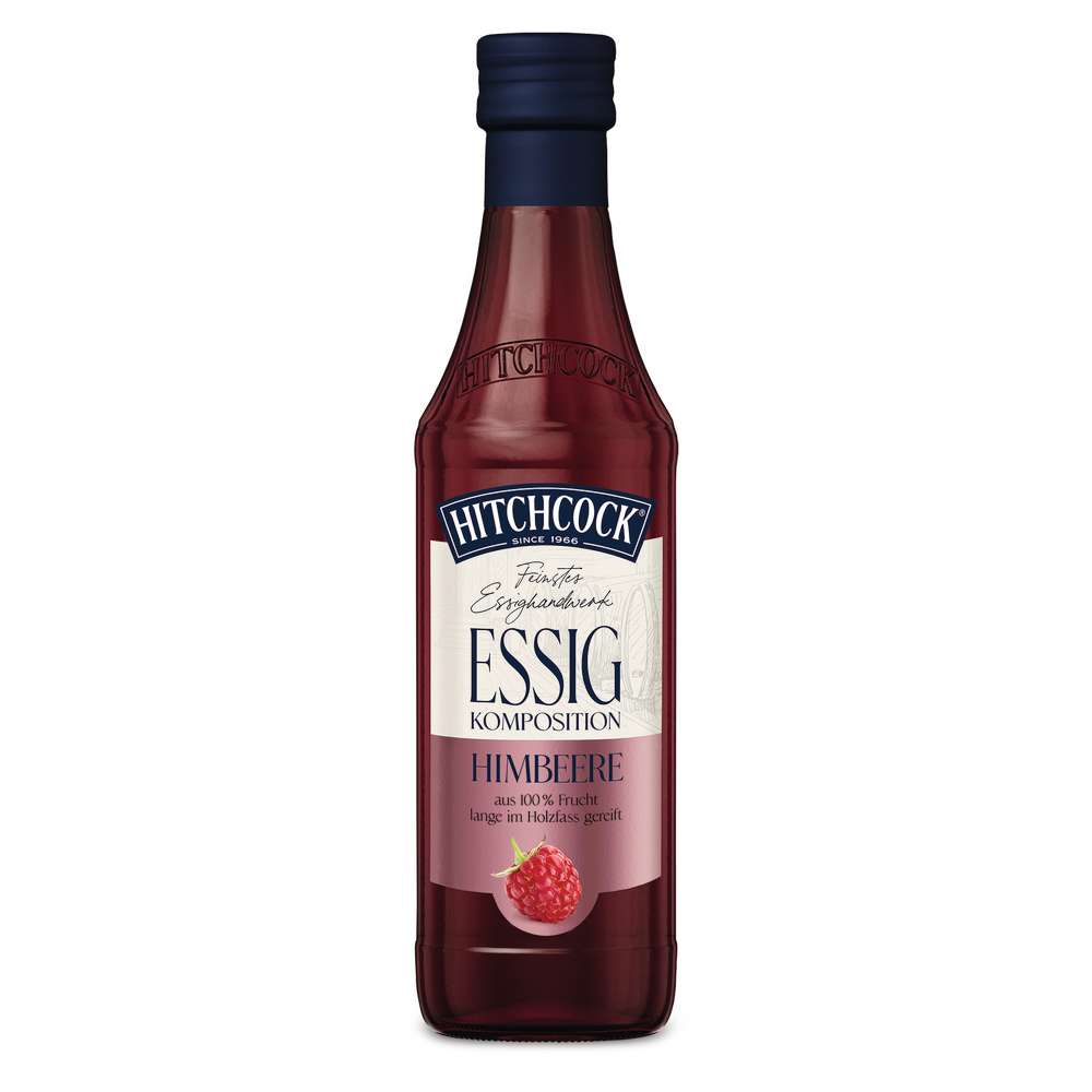 Produktabbildung Hitchcock Fruchtessig Himbeere