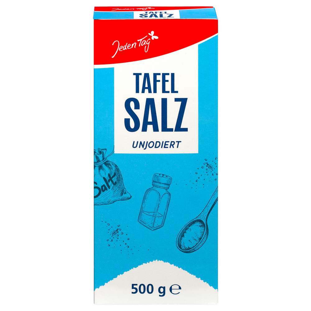 Produktabbildung Jeden Tag Tafelsalz
