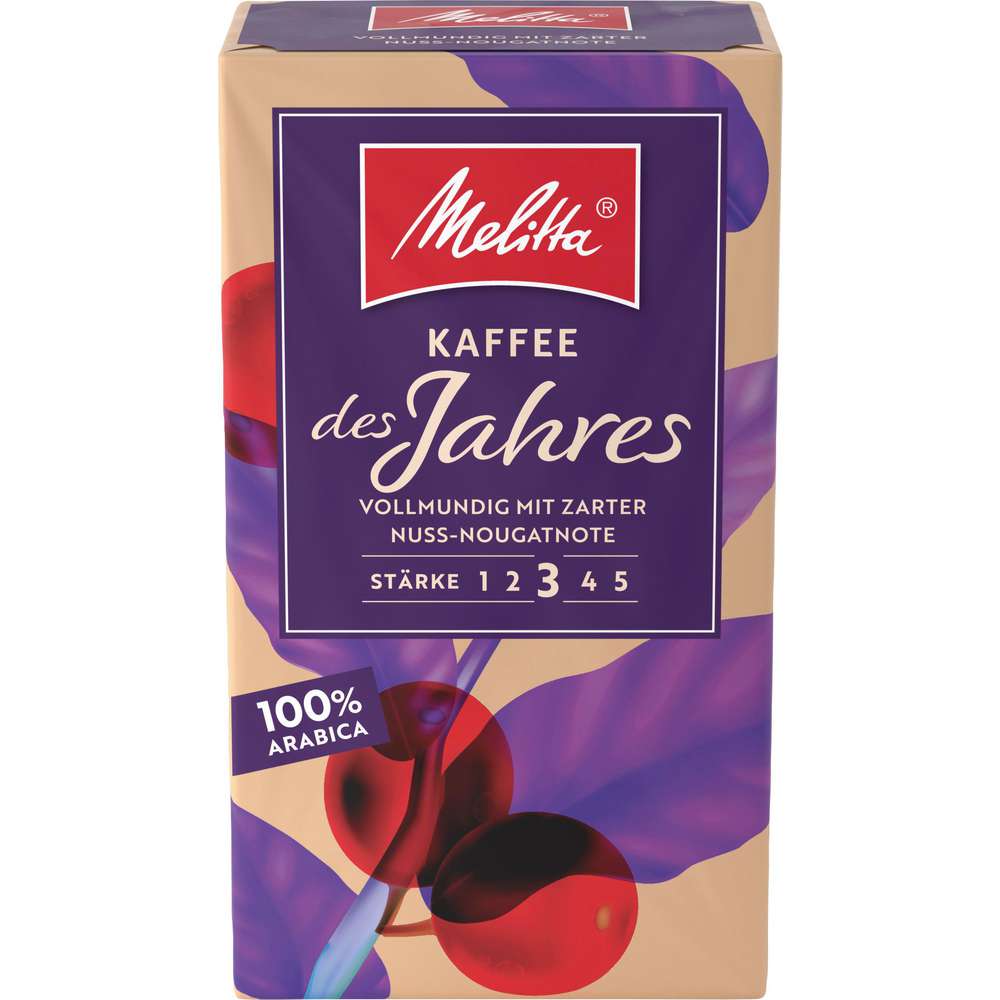 Produktabbildung Melitta Kaffee des Jahres, gemahlen