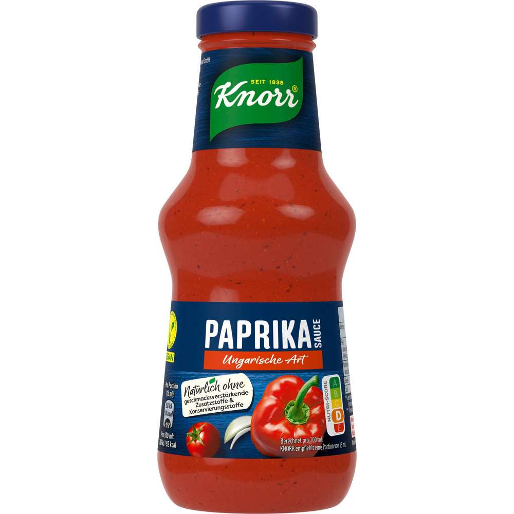 Produktabbildung Knorr Paprika Sauce Ungarische Art