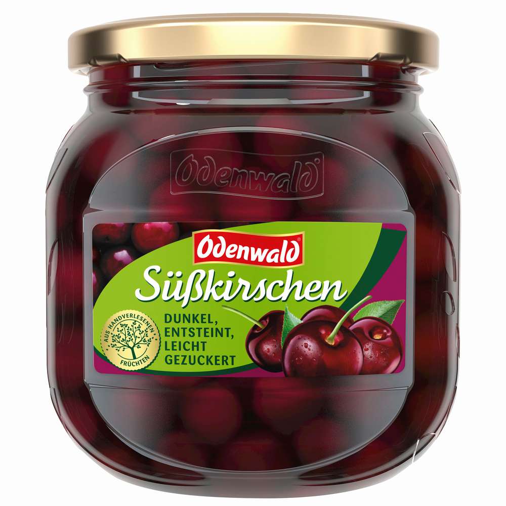 Produktabbildung Odenwald Süßkirschen dunkel entsteint