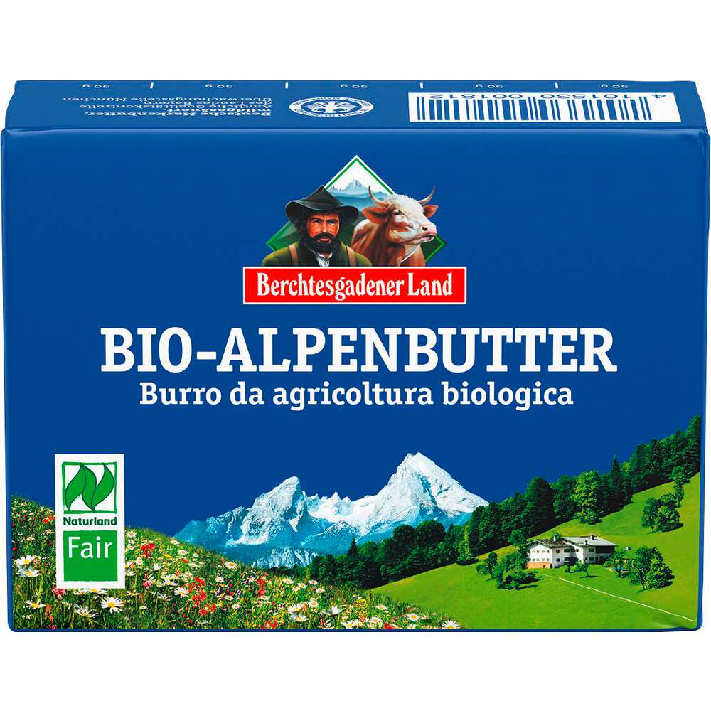 Produktabbildung Berchtesgadener Land Bio Alpenbutter, mildgesäuert