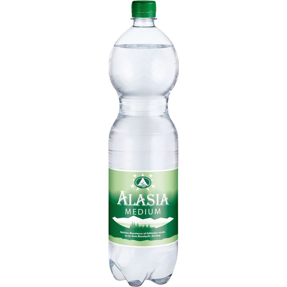 Produktabbildung Alasia Mineralwasser, Medium