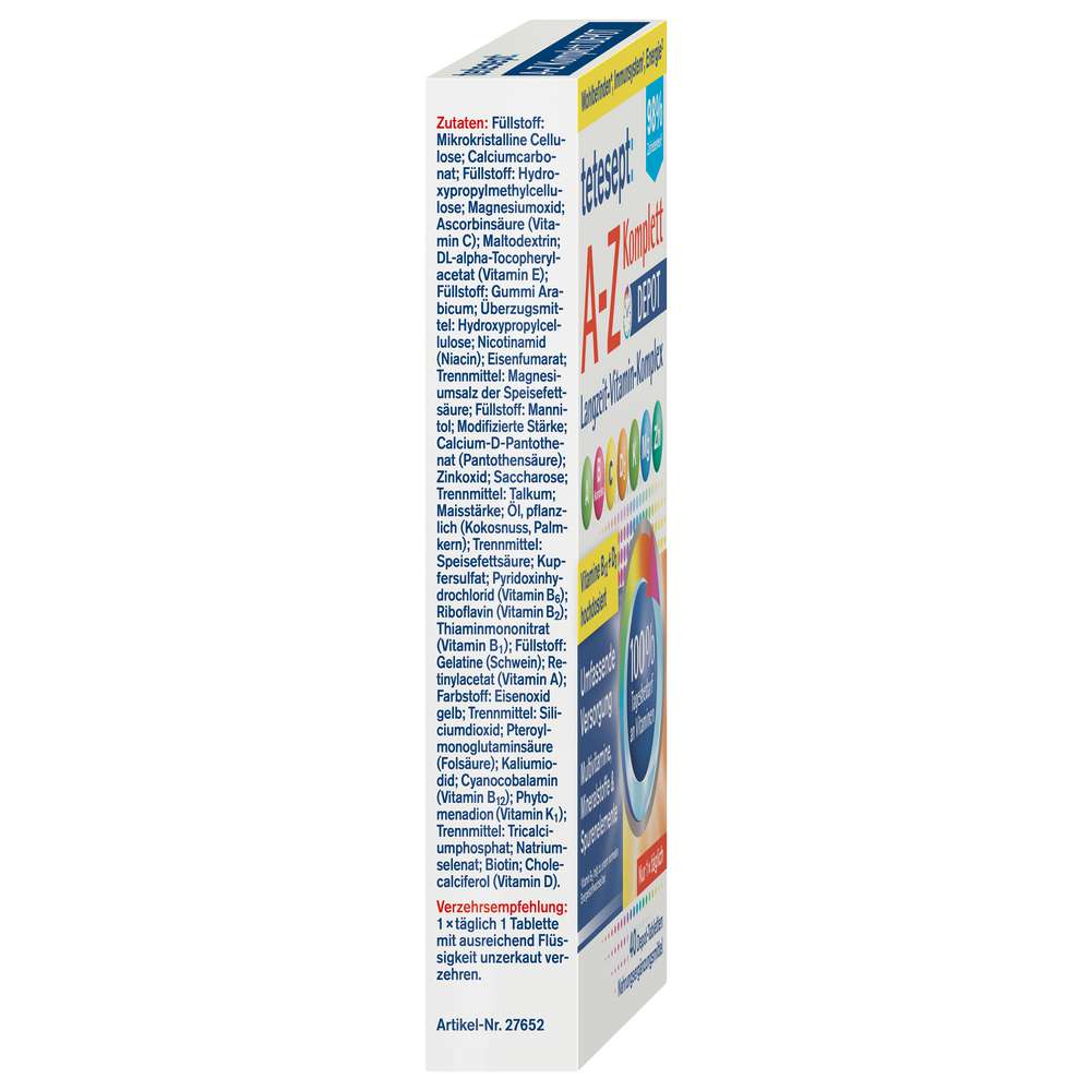 Produktabbildung tetesept Langzeit-Vitamin-Komplex, A-Z Depot