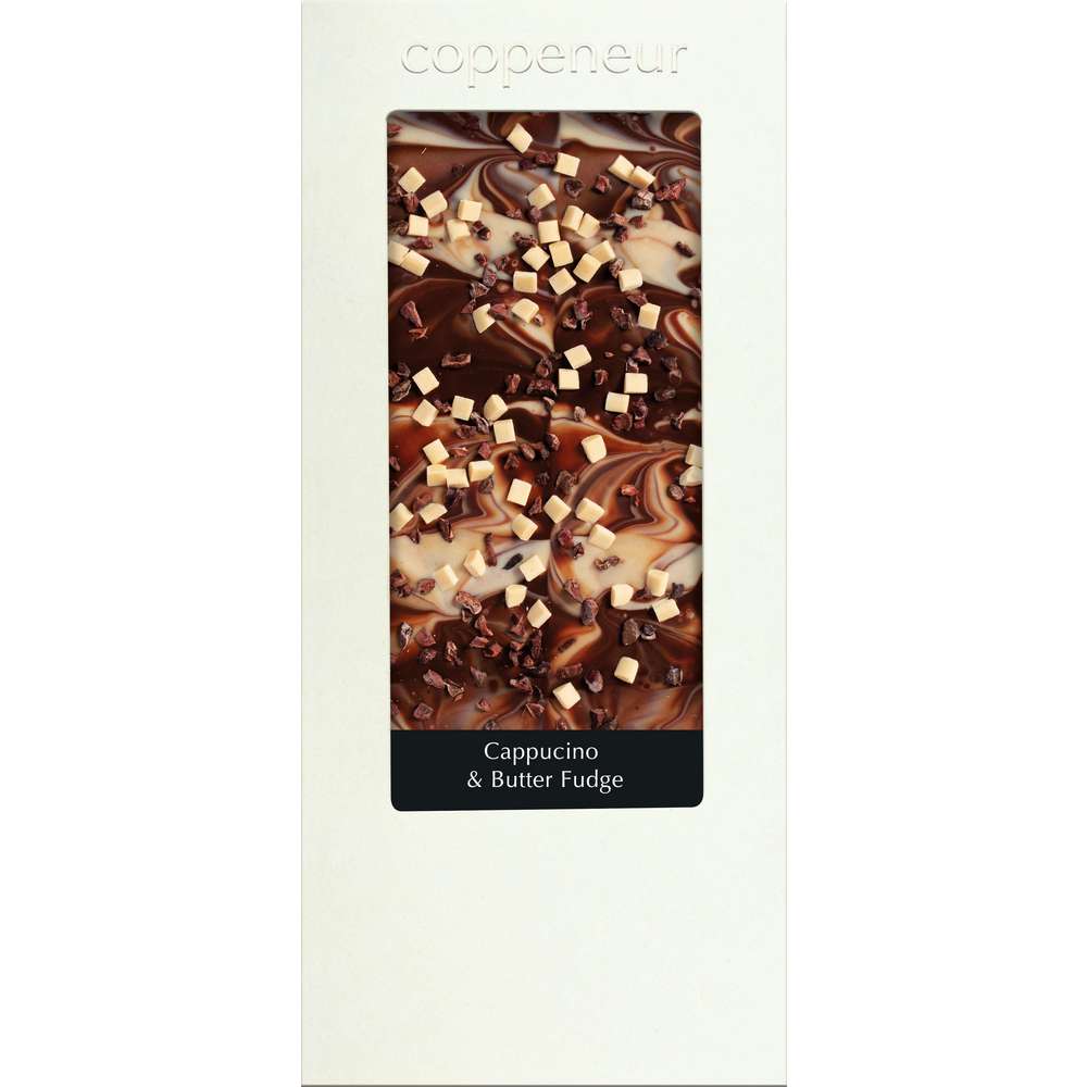Produktabbildung coppeneur Tafelschokolade Cuvée Chocolade, Cappuccino & Butter Fudge
