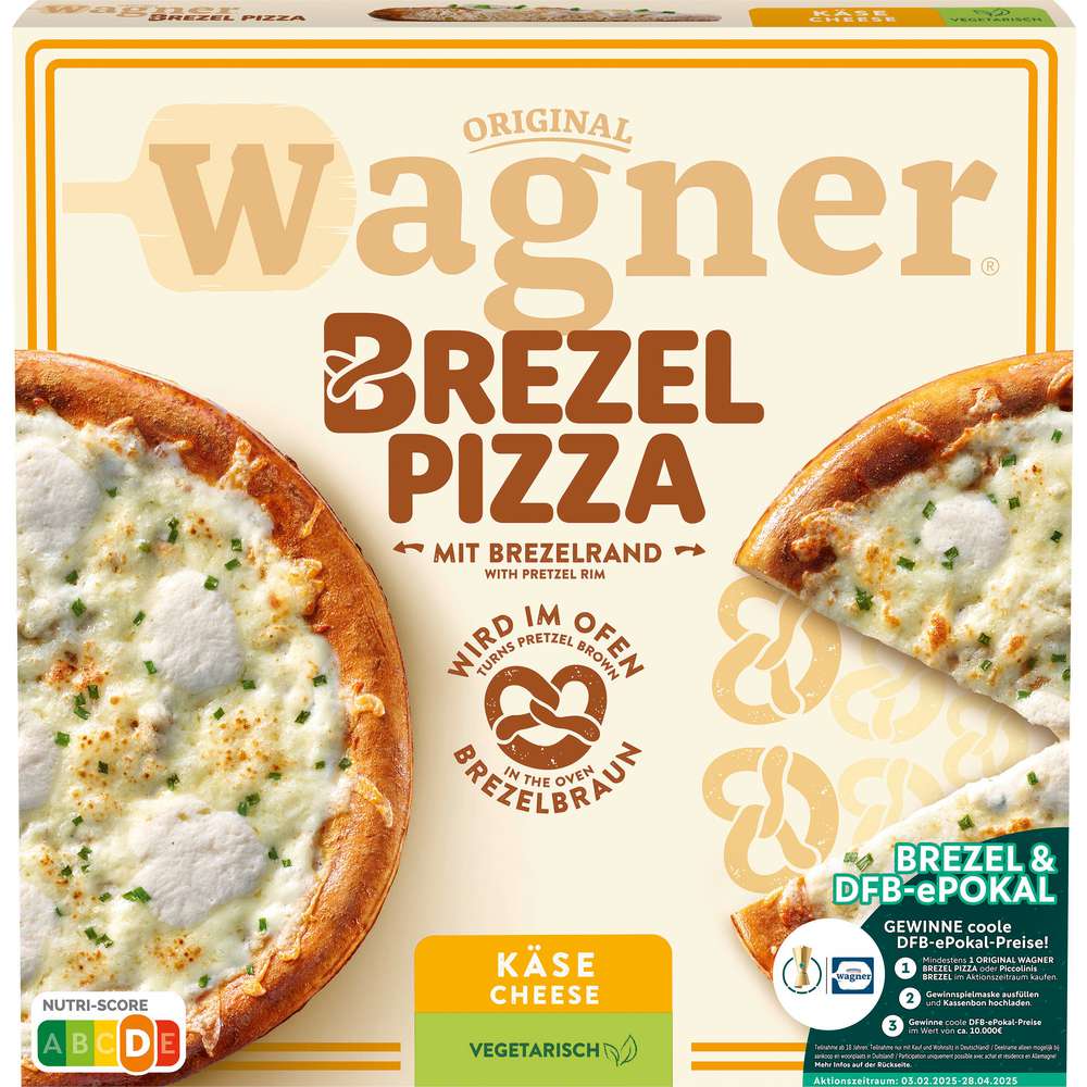 Produktabbildung Wagner Brezel Pizza Käse