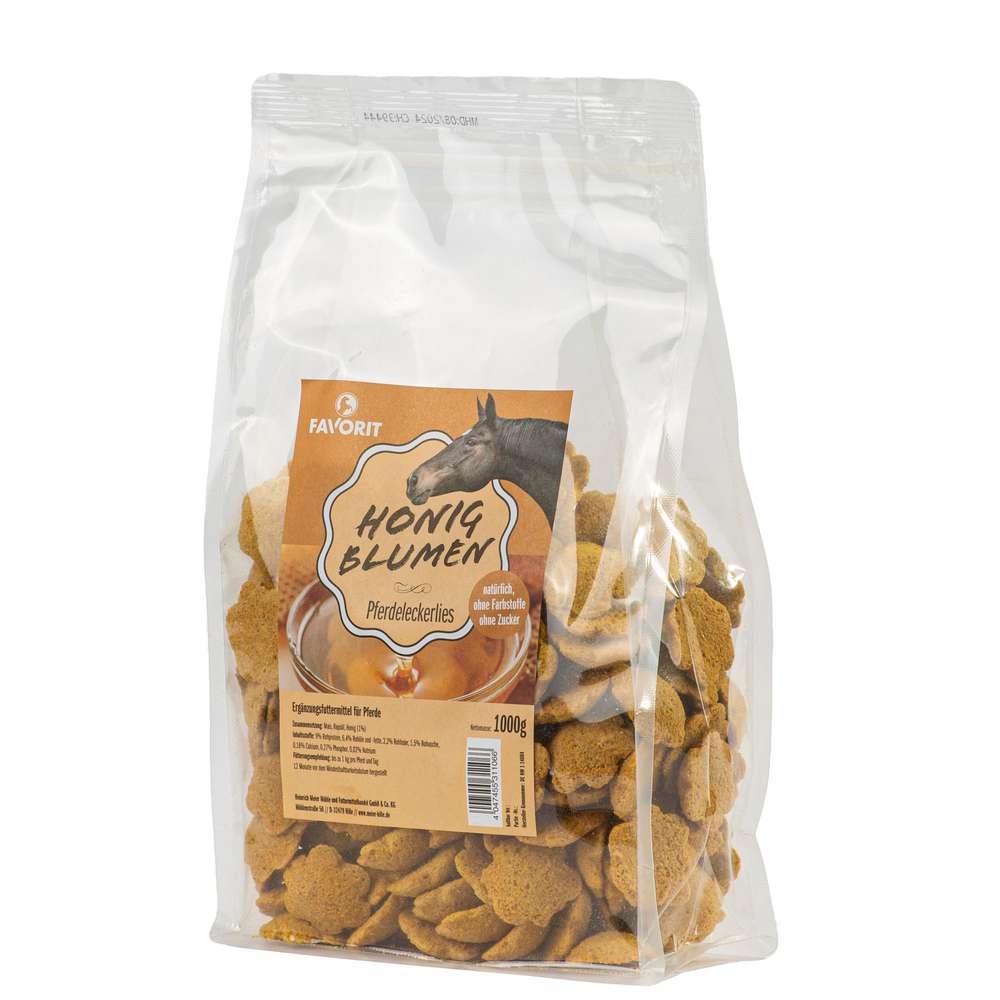 Produktabbildung Favorit Pferde-Snacks, Honig Blumen