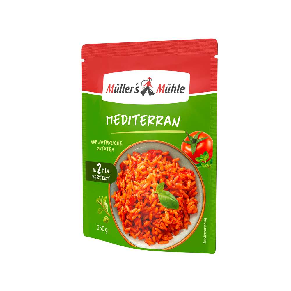Produktabbildung Müller's Mühle Express Reis, Mediterran 