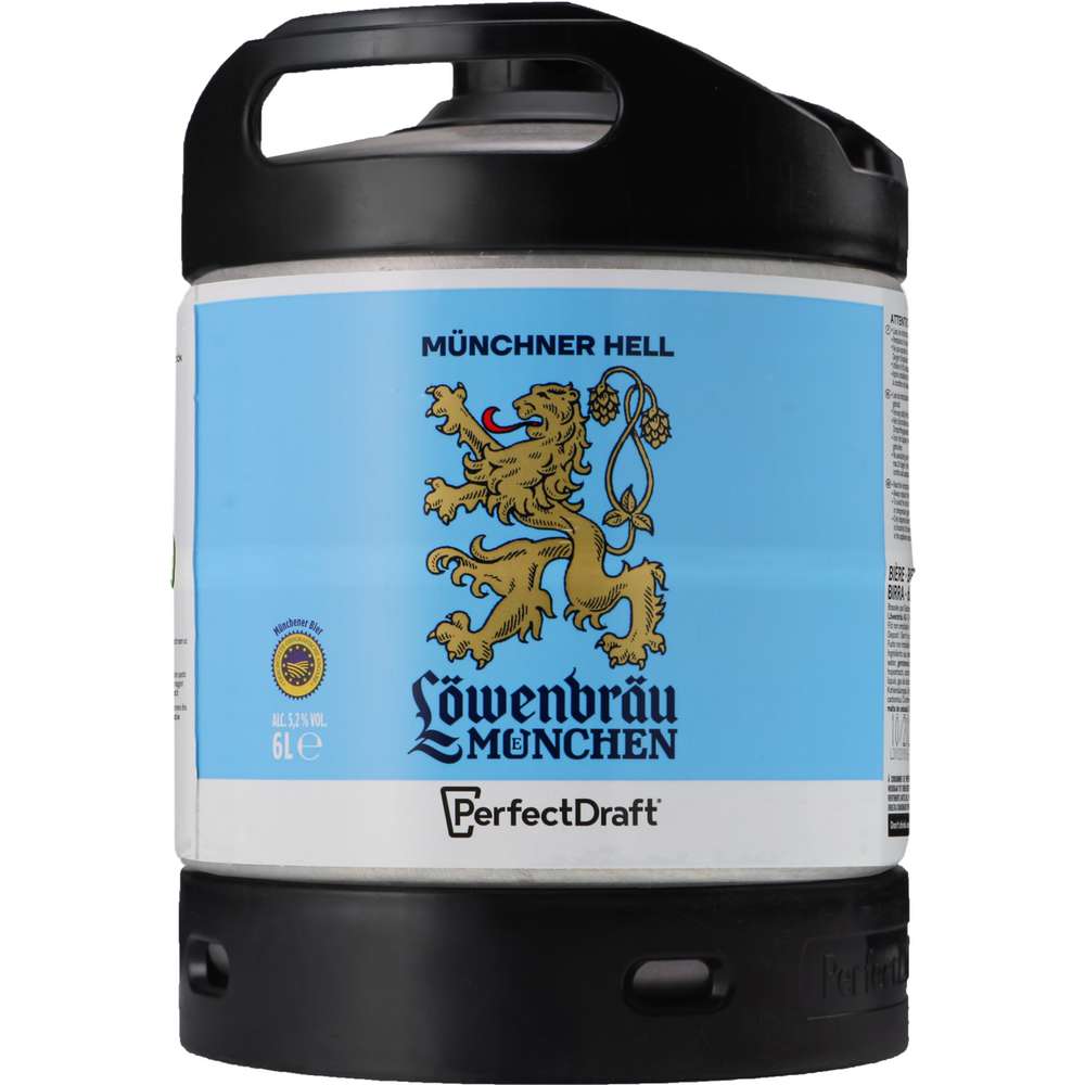 Produktabbildung Löwenbräu Original Münchener Helles Bier, Partyfass, 5,2 %