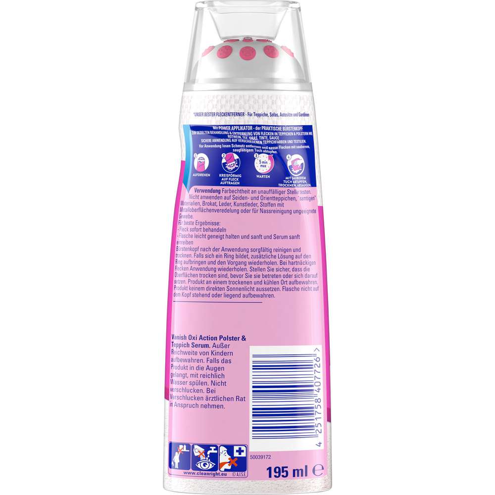 Produktabbildung Vanish Polster & Teppich Serum