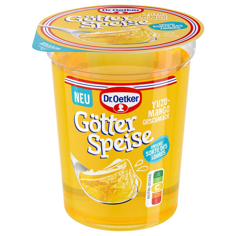 Produktabbildung Dr. Oetker Götterspeise Yuzu-Mango