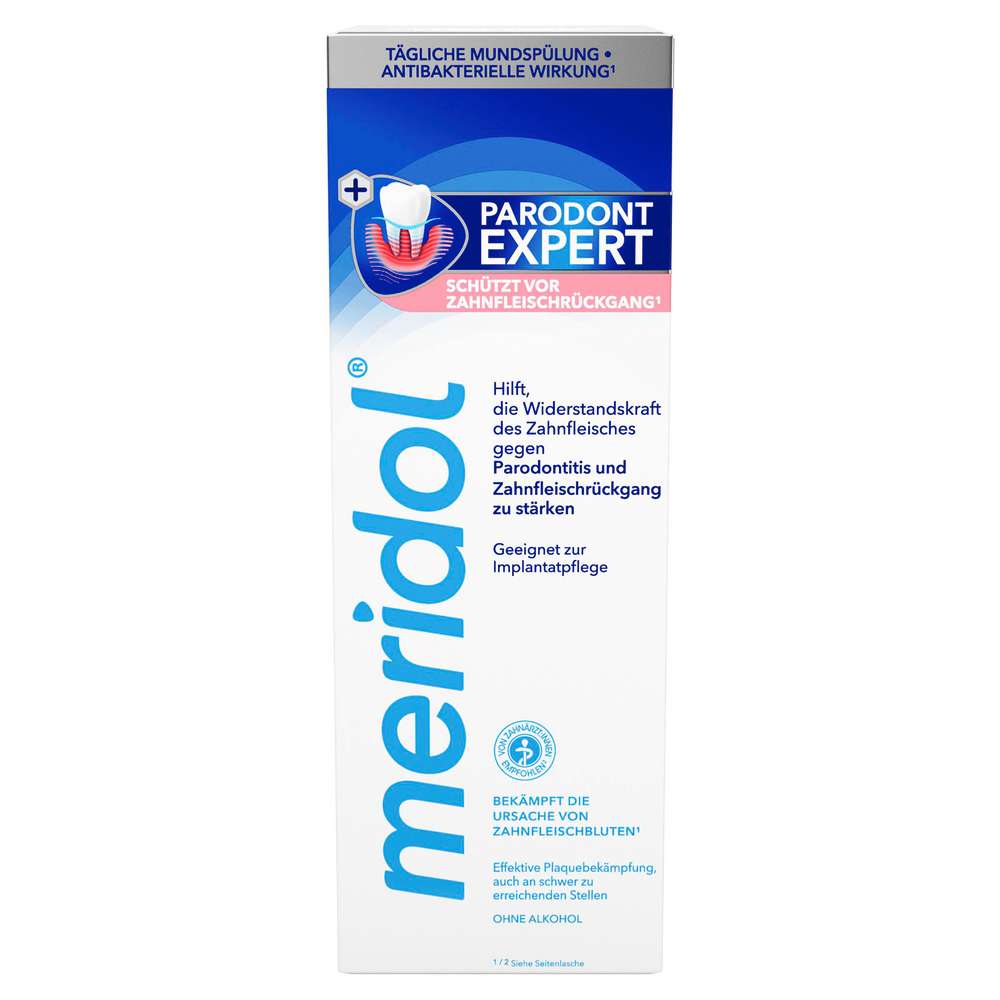 Produktabbildung meridol Mundspülung Parodont Expert