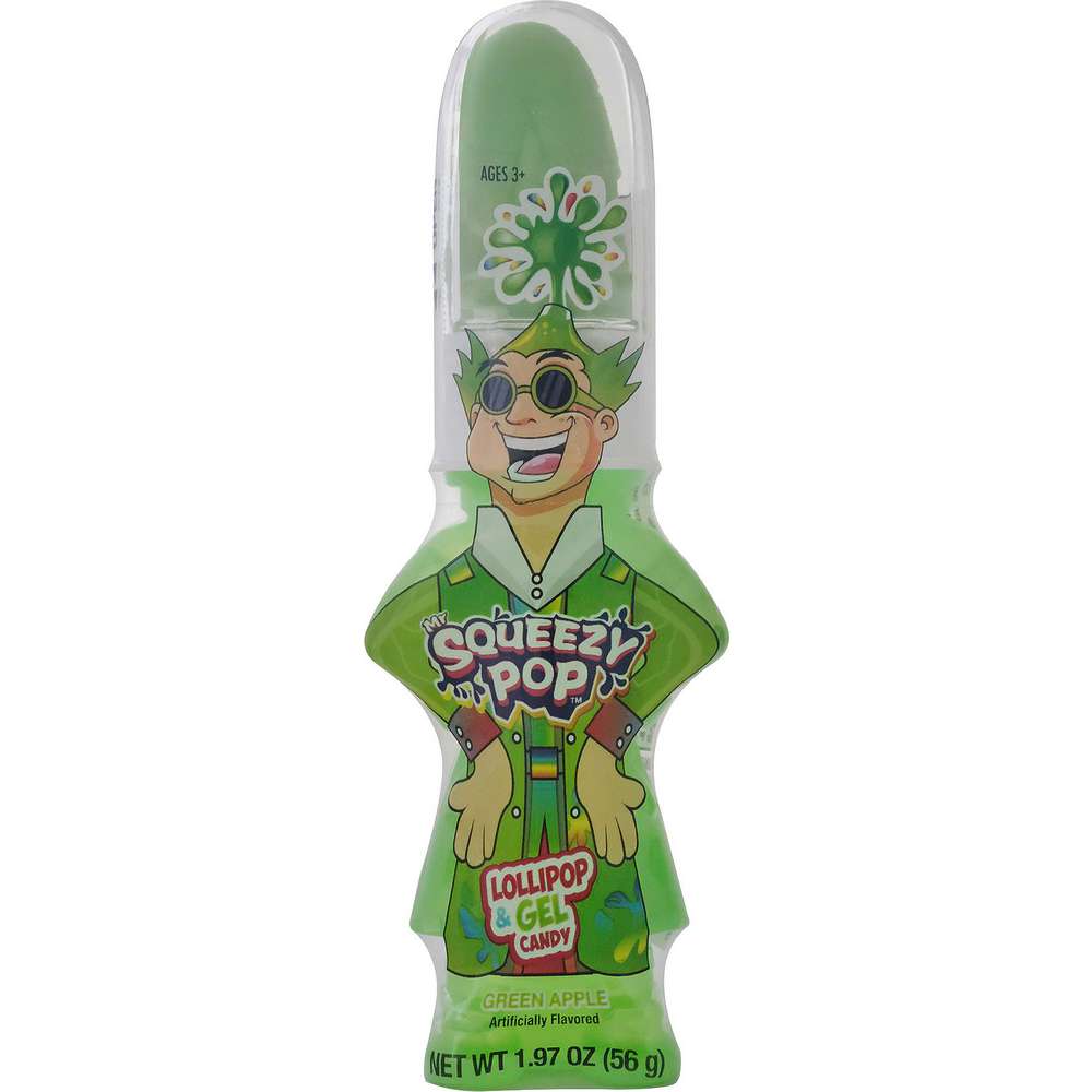 Produktabbildung Zed Candy Lutscher Mr. Squeezy Pop, verschiedene Sorten