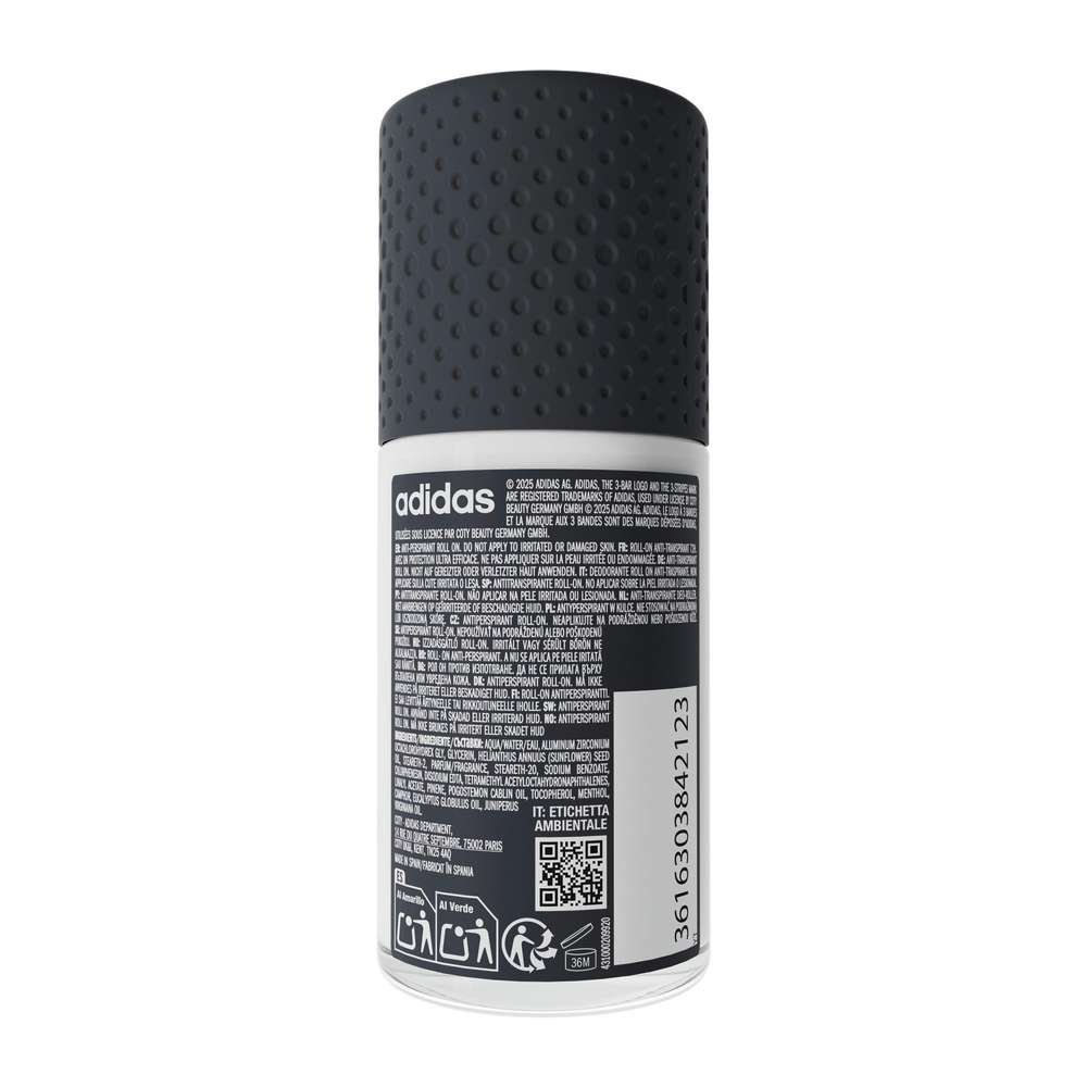 Produktabbildung Adidas Deo Roll-On Power Booster 72H, Anti-Perspirant