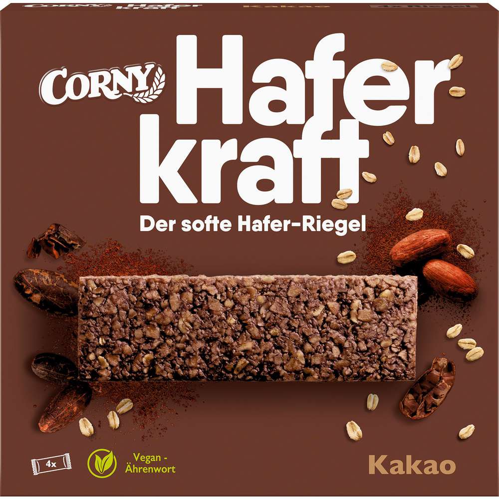 Produktabbildung Corny Müsliriegel Haferkraft, Kakao