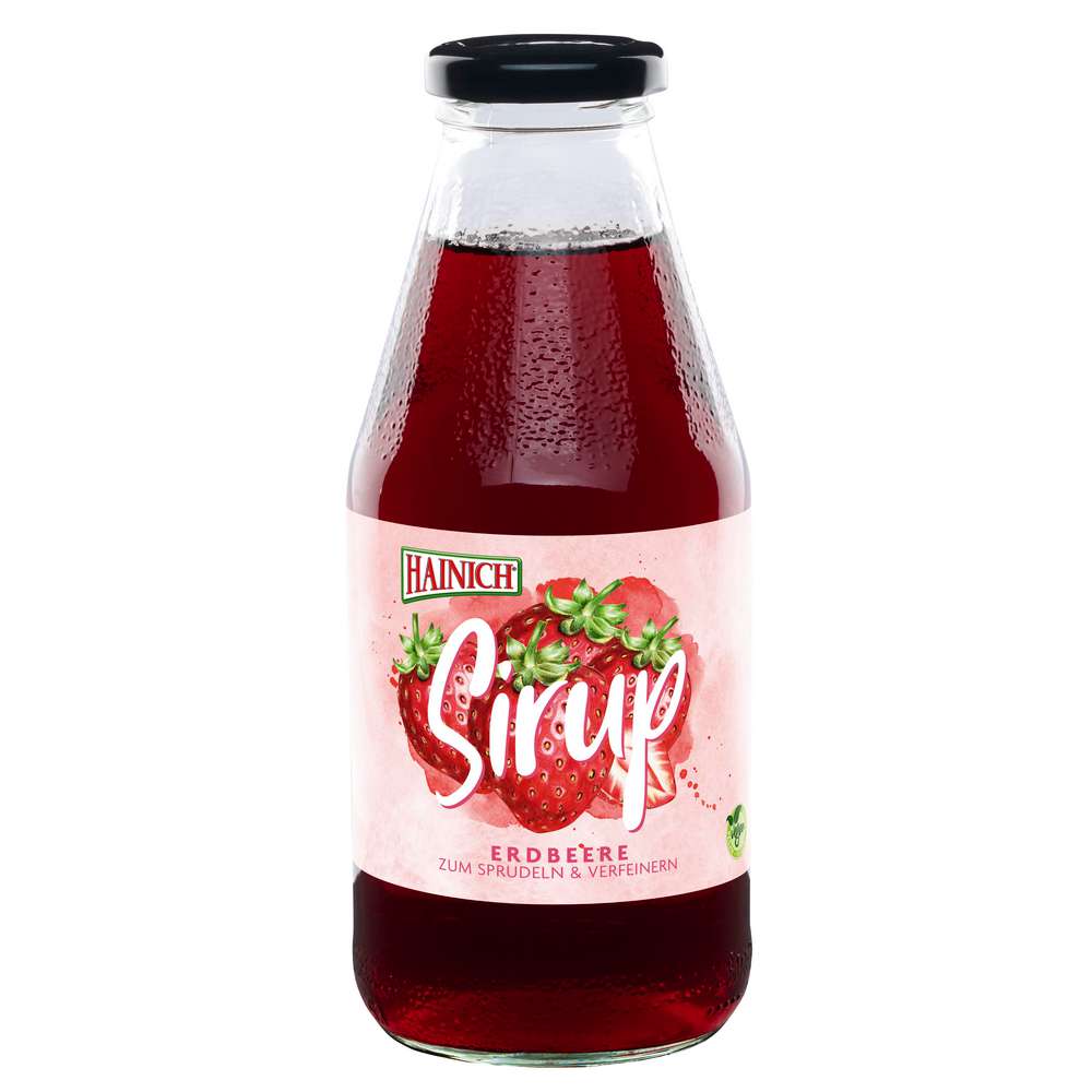 Produktabbildung Hainich Sirup Erdbeere