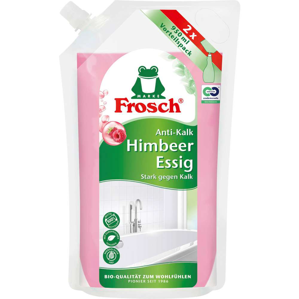 Produktabbildung Frosch Anti-Kalk Himbeer Essig