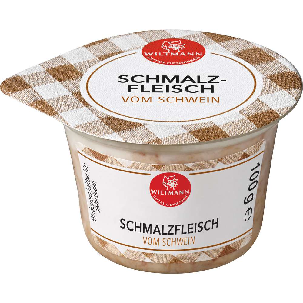 Produktabbildung Wiltmann Schmalzfleisch vom Schwein
