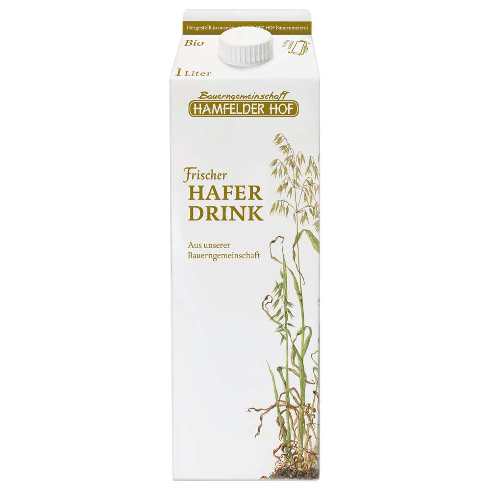 Produktabbildung Hamfelder Hof Bio Haferdrink