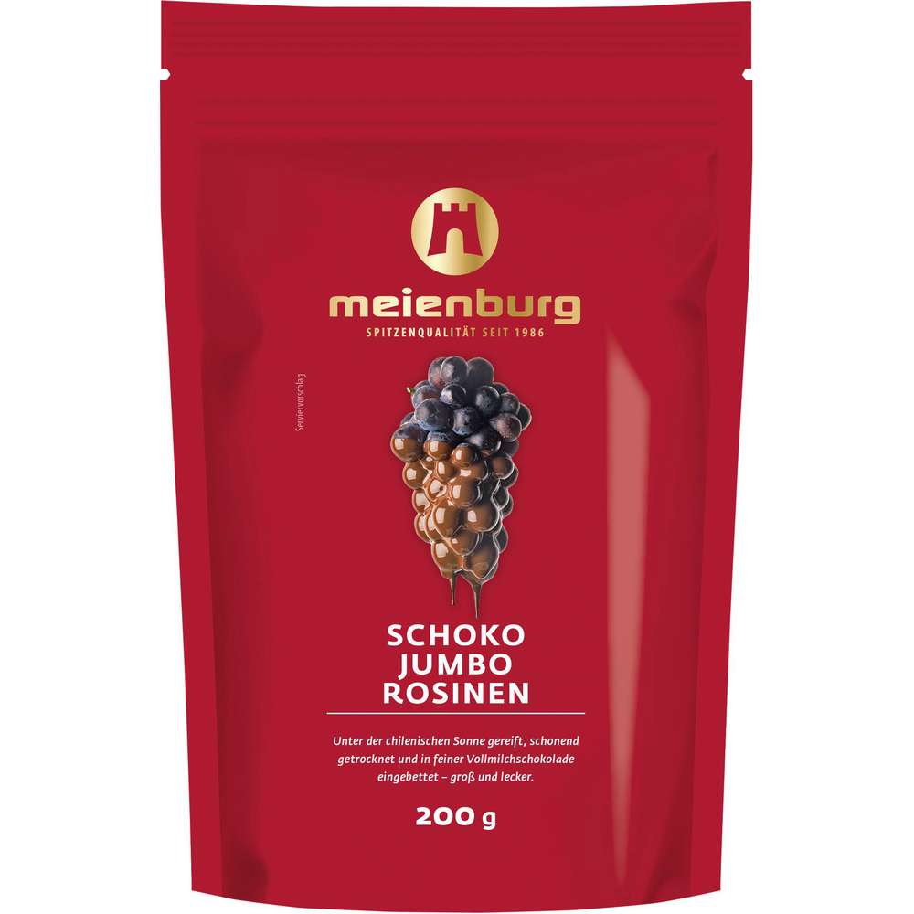 Produktabbildung Meienburg Jumbo-Rosinen, Schoko