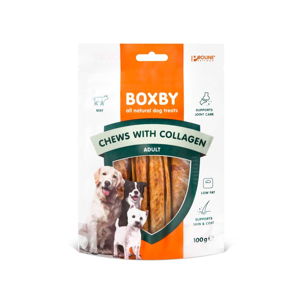 Produktabbildung Boxby Hunde-Snack Stick Adult, Chews Collagen