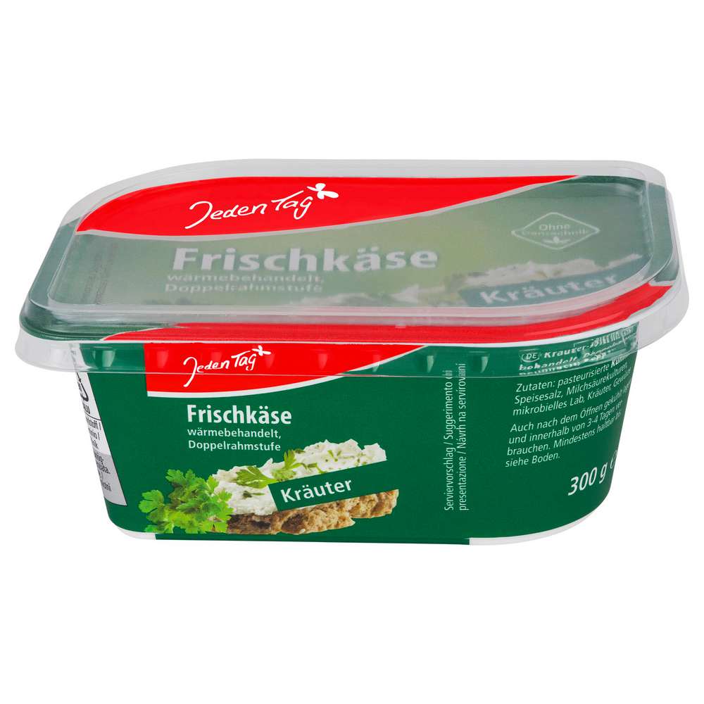 Produktabbildung Jeden Tag Kräuter Frischkäse