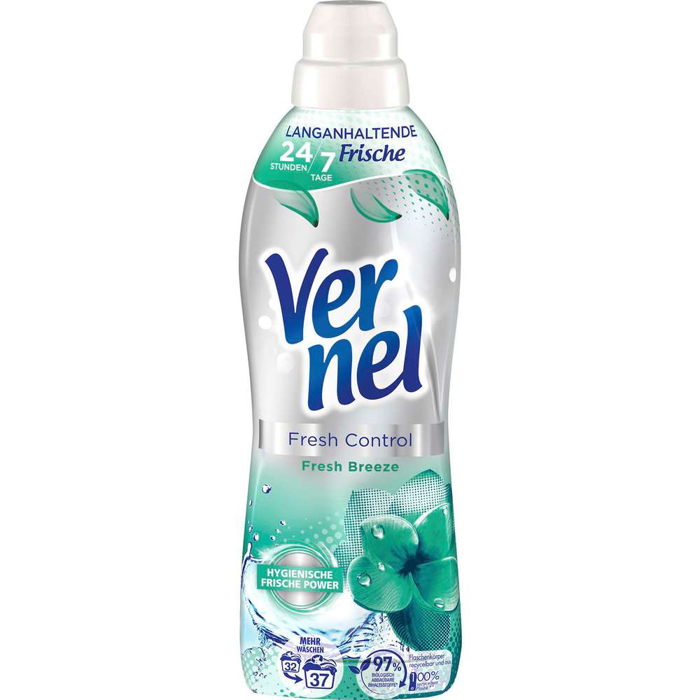 Produktabbildung Vernel Weichspüler Fresh Control, Fresh Breeze
