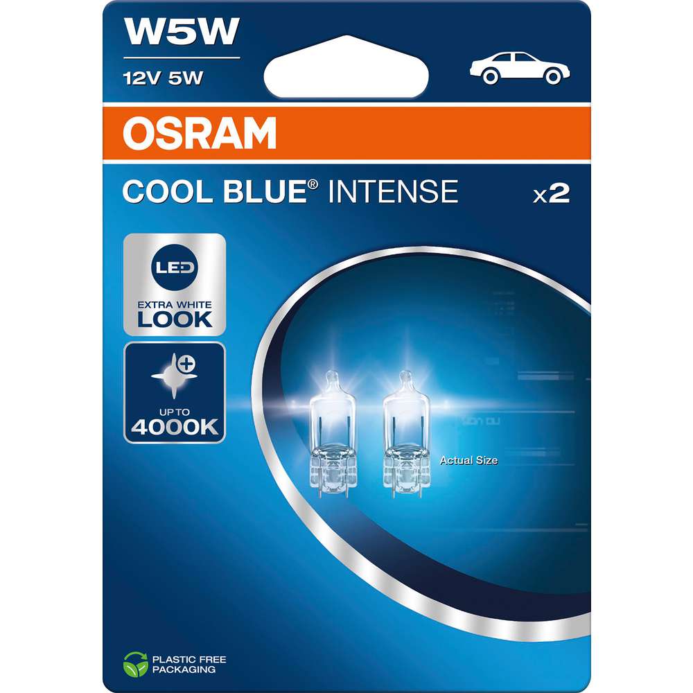 Produktabbildung Osram Scheinwerferbirne W5W Cool Blue Intense, extra White