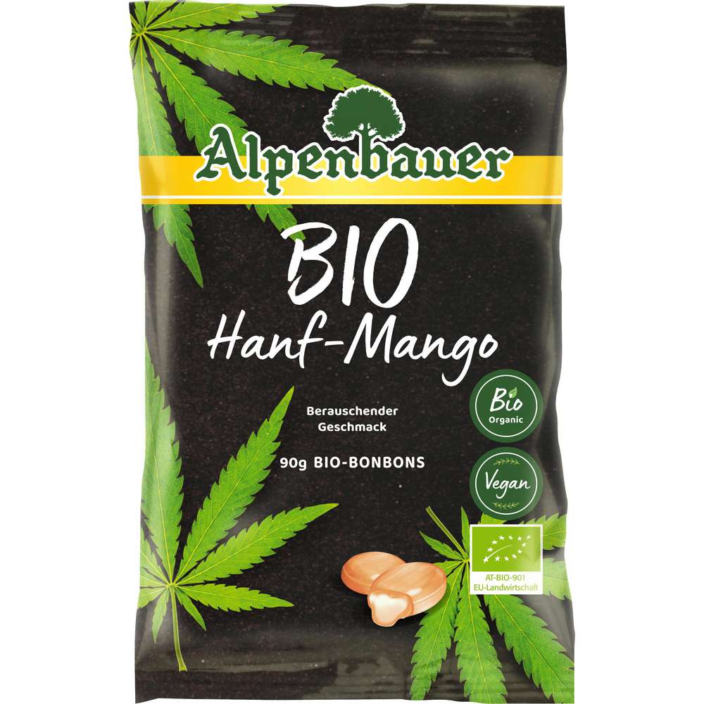 Produktabbildung Alpenbauer Bio Hanf-Mango Bonbon