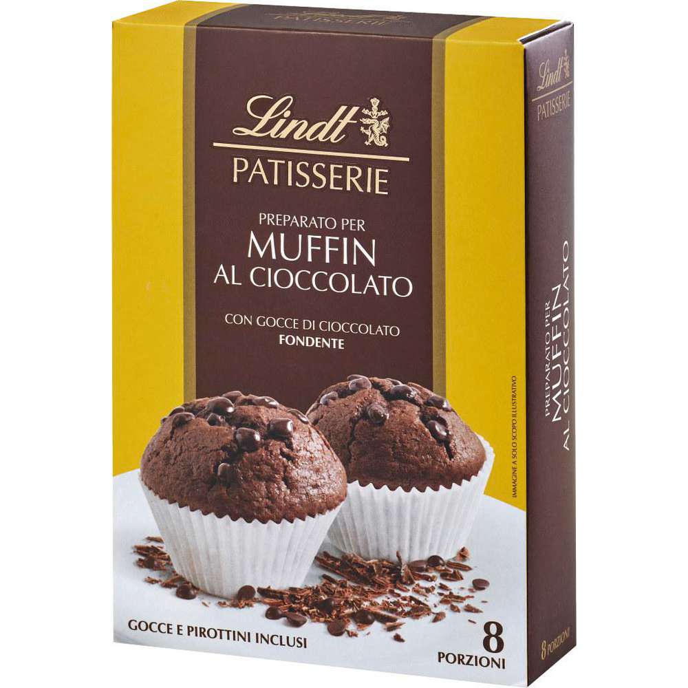 Produktabbildung Lindt Backmischung, Schoko-Muffins
