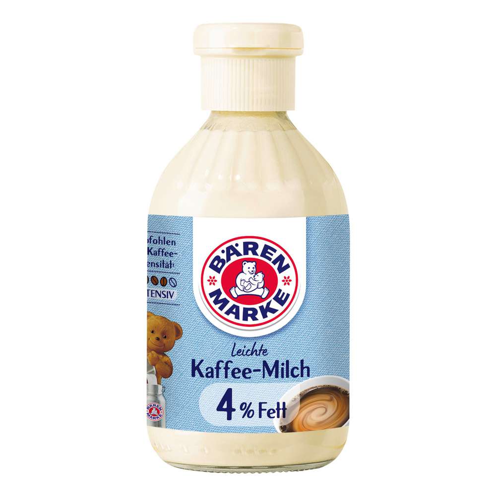 Produktabbildung Bärenmarke Kaffee-Milch, Die leichte 4% Fett
