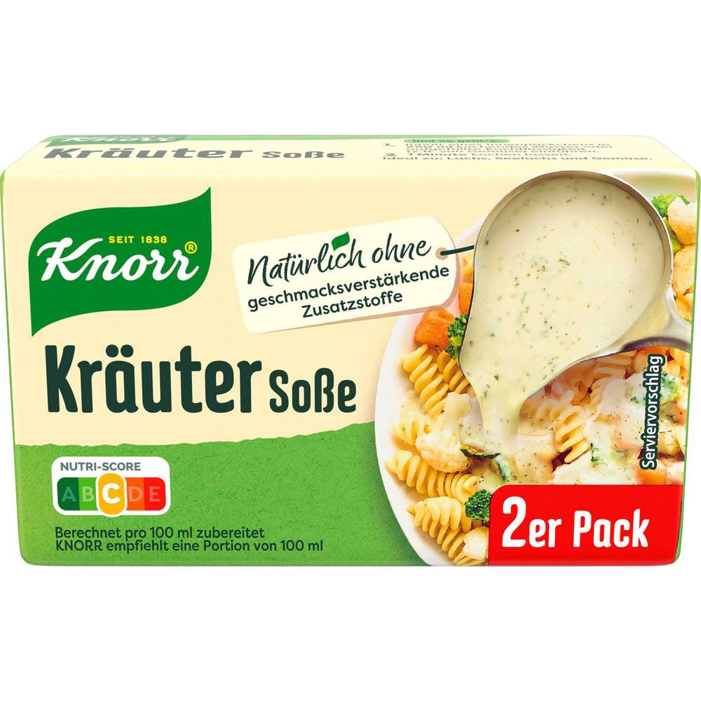 Produktabbildung Knorr Fixprodukt Kräutersoße, 2er
