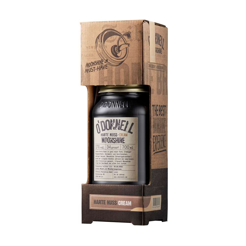 Produktabbildung O'Donnell Moonshine Kombi Nuss Likör 17%