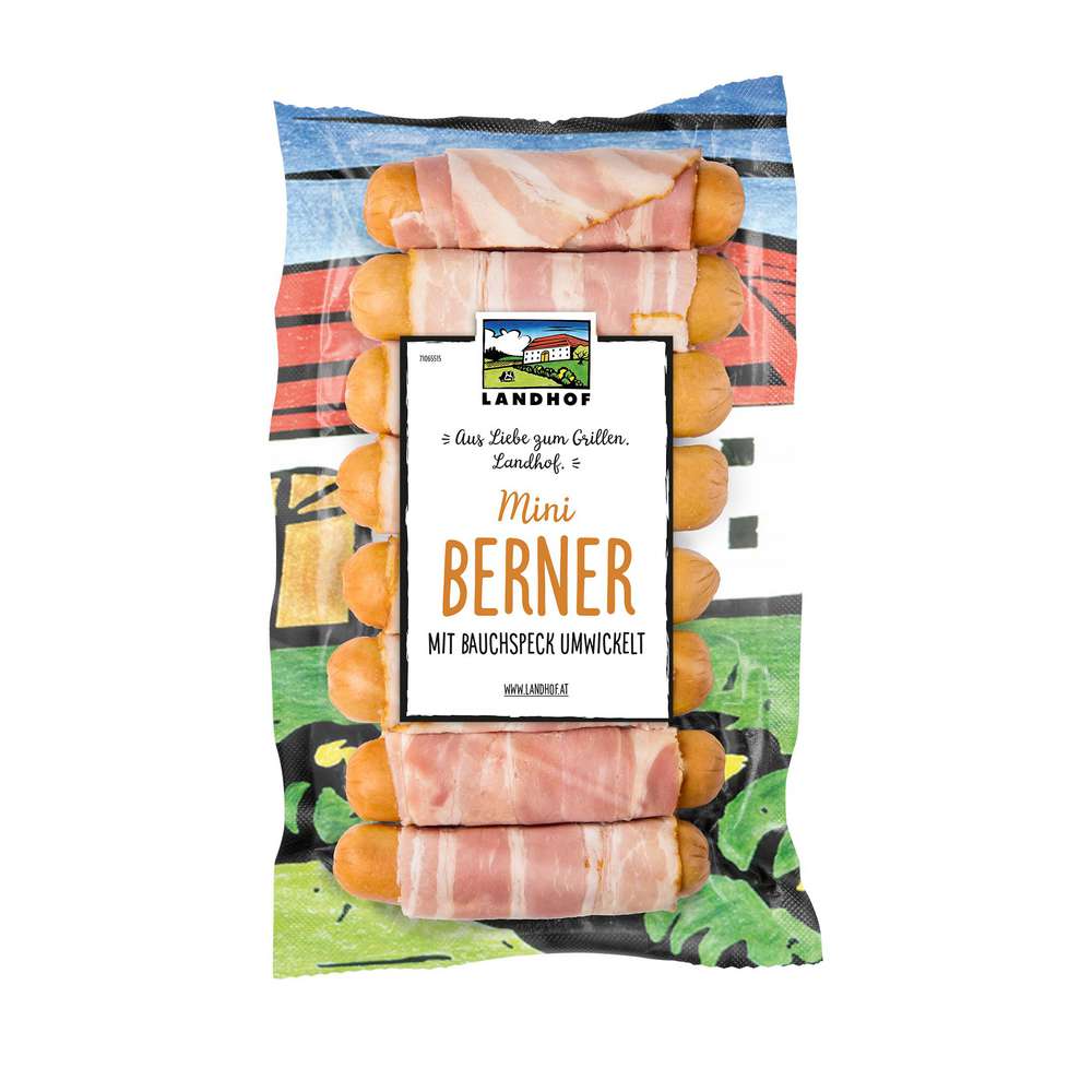 Produktabbildung Landhof Mini Berner Würstel