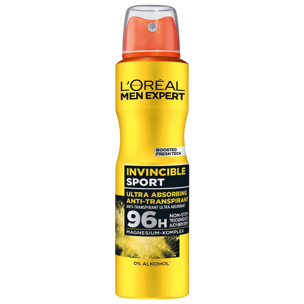 Produktabbildung L'Oreal Paris Deospray Men Expert, Invincible Sport