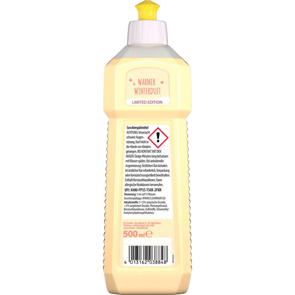 Produktabbildung Fit Geschirrspülmittel, Winterzauber