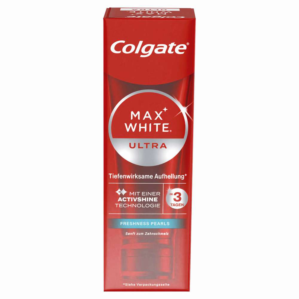 Produktabbildung Colgate Zahncreme Max White Ultra, Freshness Pearls