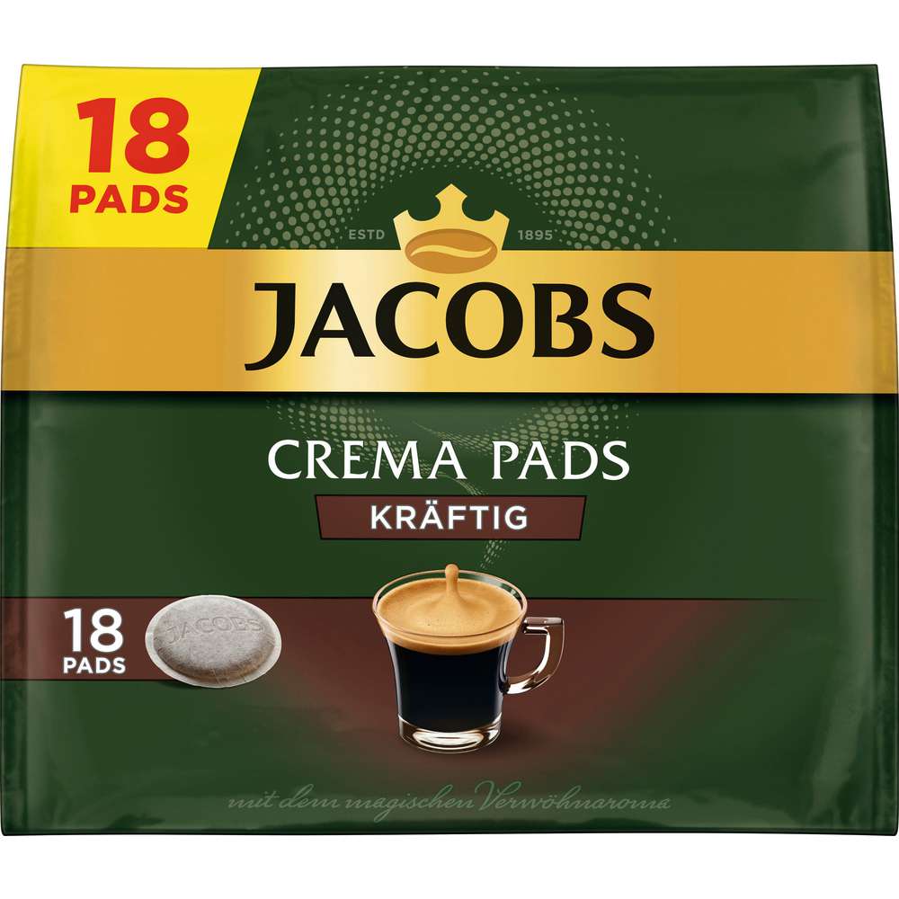 Produktabbildung Jacobs Kaffeepads Kräftig