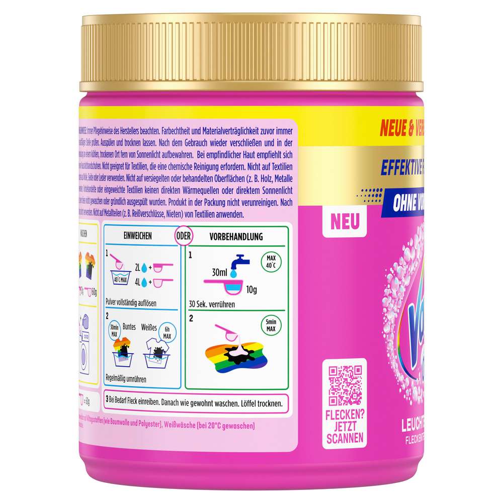 Produktabbildung Vanish Fleckenentferner Pulver