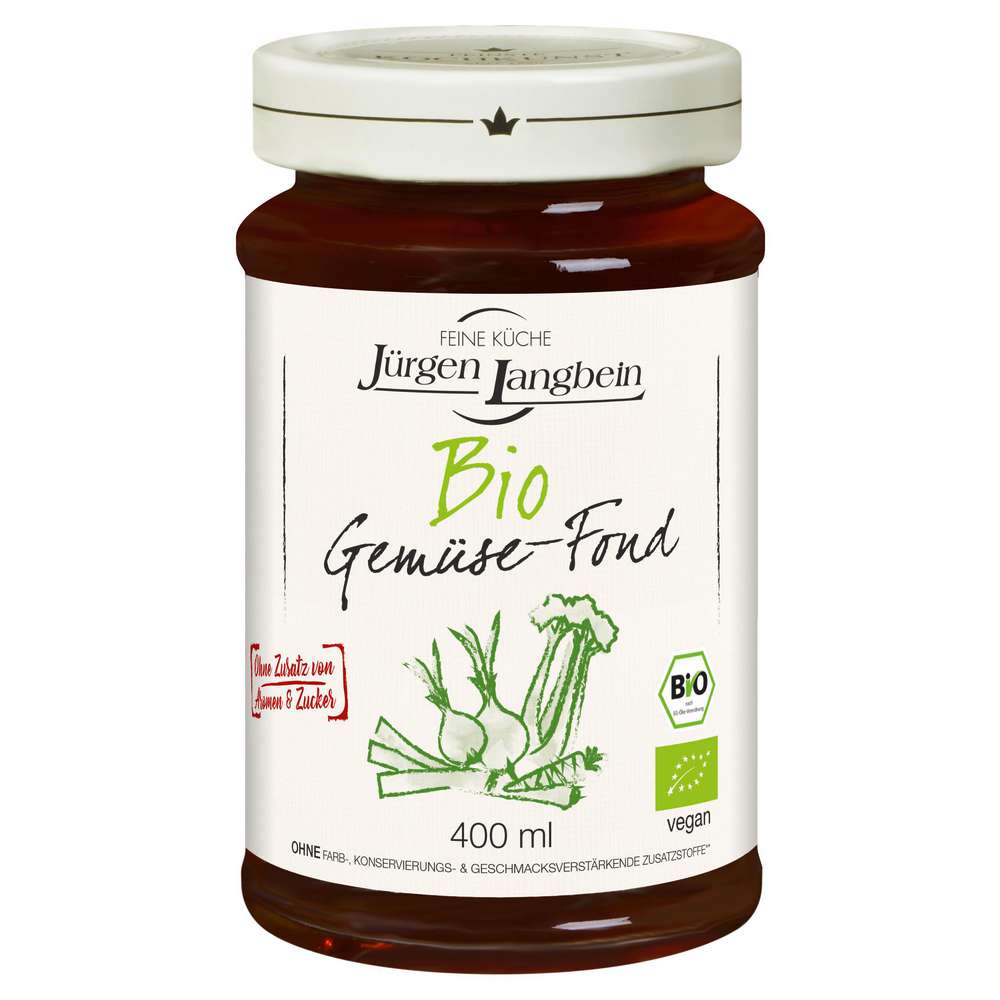 Produktabbildung Jürgen Langbein Bio Fond Gemüse